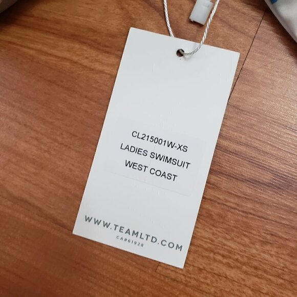 Coors Light Team LTD. One Piece Swimsuit Bathing Suit Size XS New With Tags - Picture 5 of 6